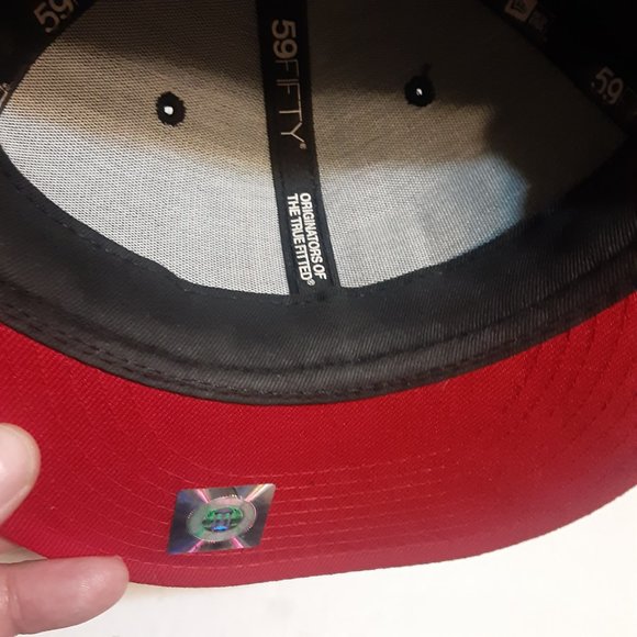 New Era 59fifty Nebraska Cornhuskers Fitted Hat in Size 7 1/8 - Picture 5 of 7